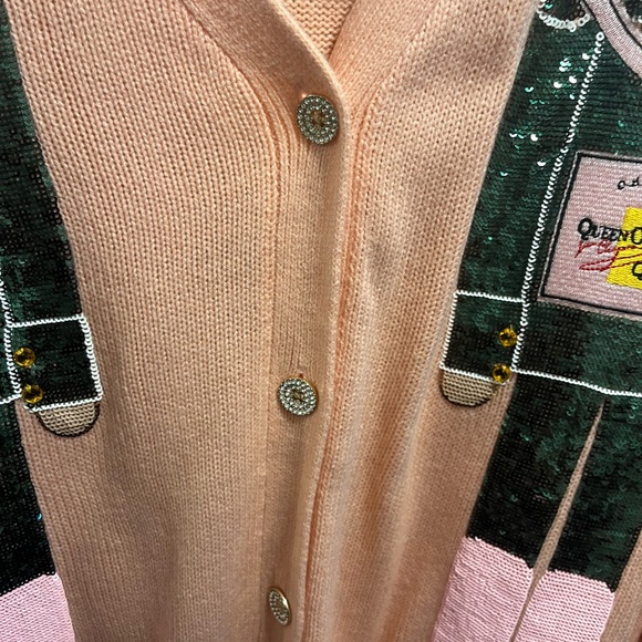 QUEEN OF SPARKLES Pink Nutcracker Sweater - Picture 4 of 6